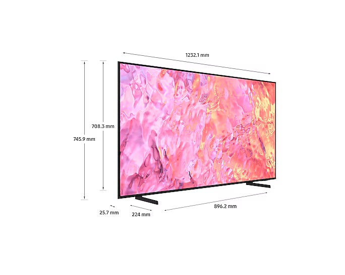 SAMSUNG TELEVISION 55" QLED 4K SMART QE55Q60(C-D Series) - Zayushi Online Shopping