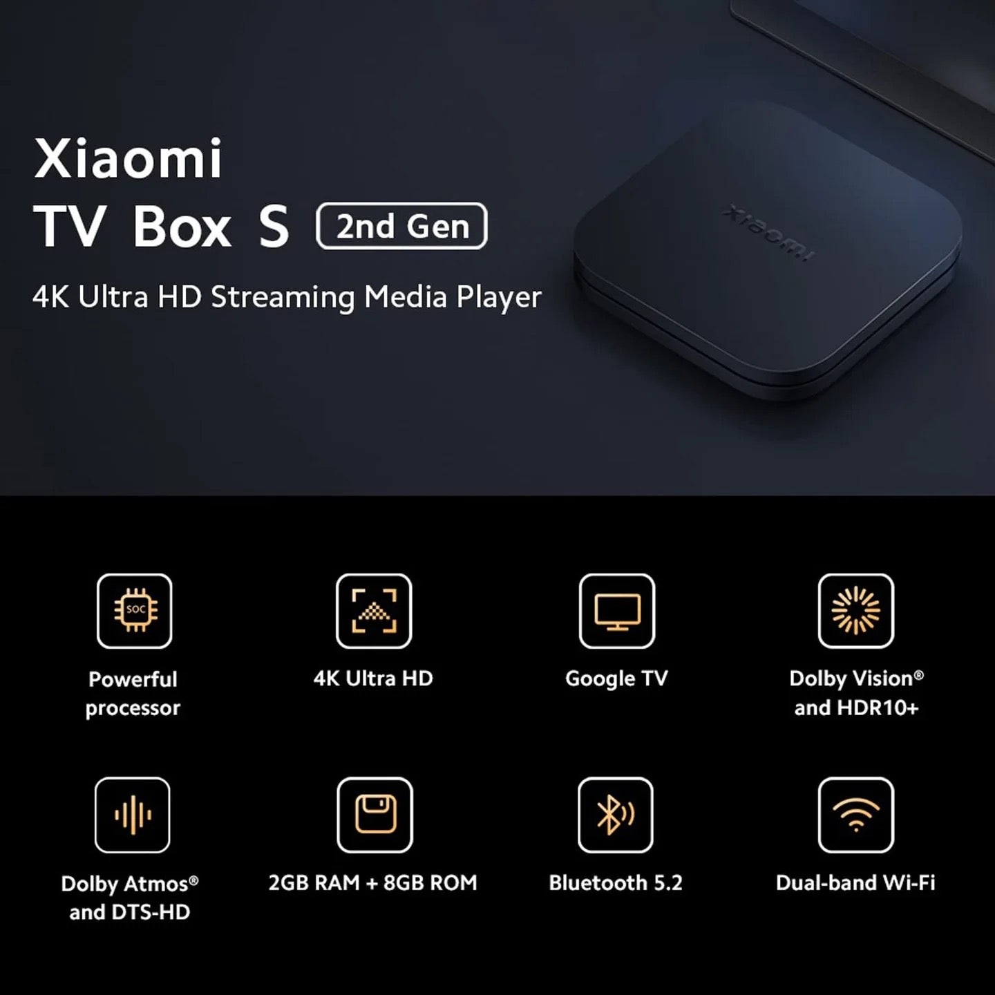 Xiomi TV Box S 2nd Gen - Zayushi Online Shopping