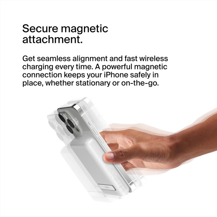 Belkin 5K Magnetic Wireless PowerBank Kick Stand - Zayushi Online Shopping