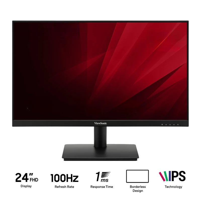 Viewsonic Full HD IPS Monitor 24" (VA240-H) - Zayushi Online Shopping