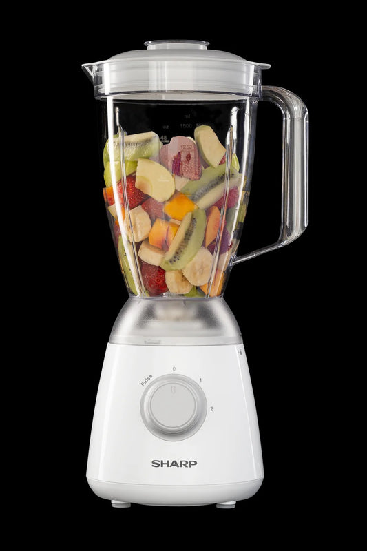 SHARP 400W BLENDER WITH DRY GRINDER - EM-TP12-W3 - Zayushi Online Shopping