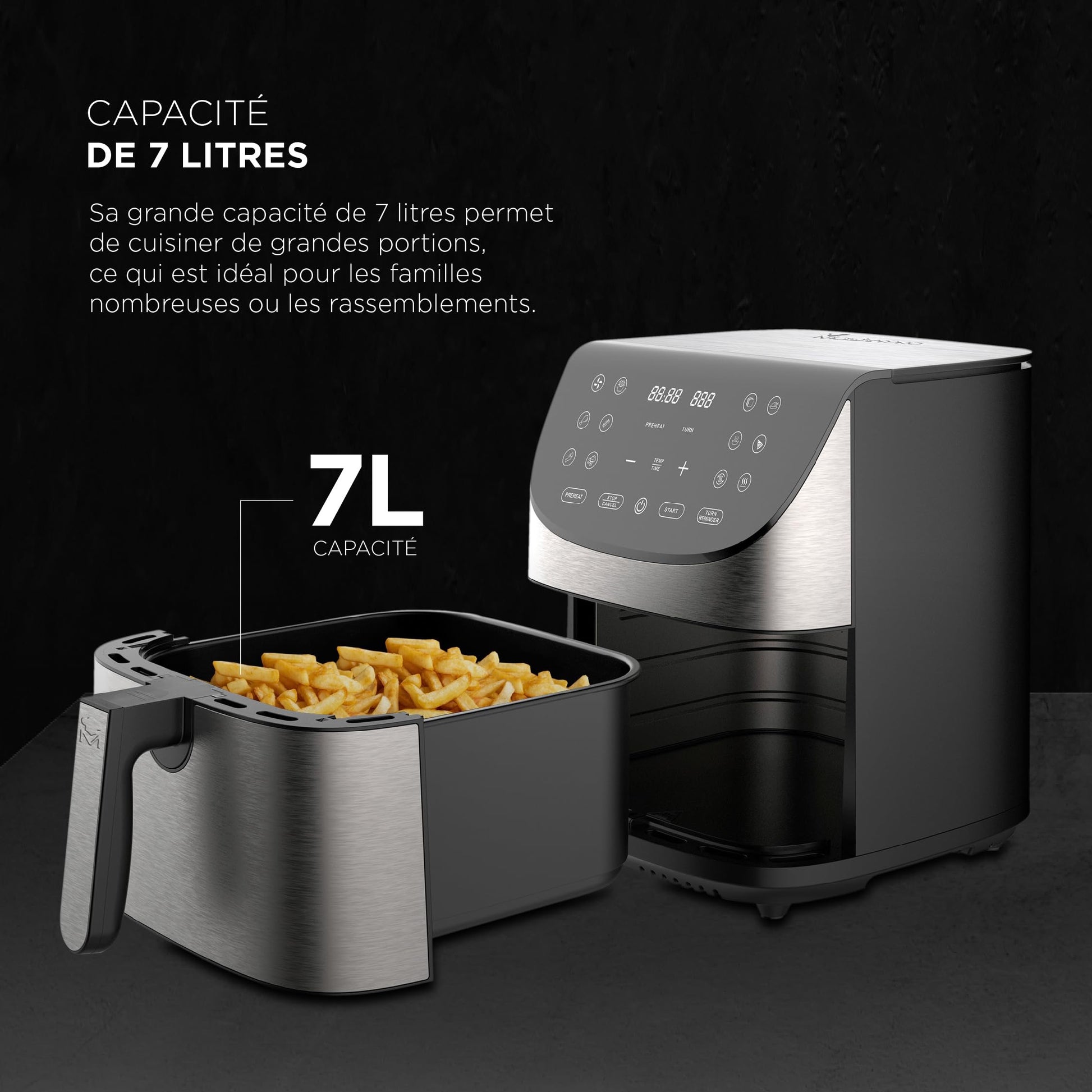 MasterPro Rocket 700 Air Fryer - Zayushi Online Shopping