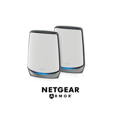 Netgear Orbi AX6000 Tri-band WiFi 6 Mesh System, Router + 2 Satellite