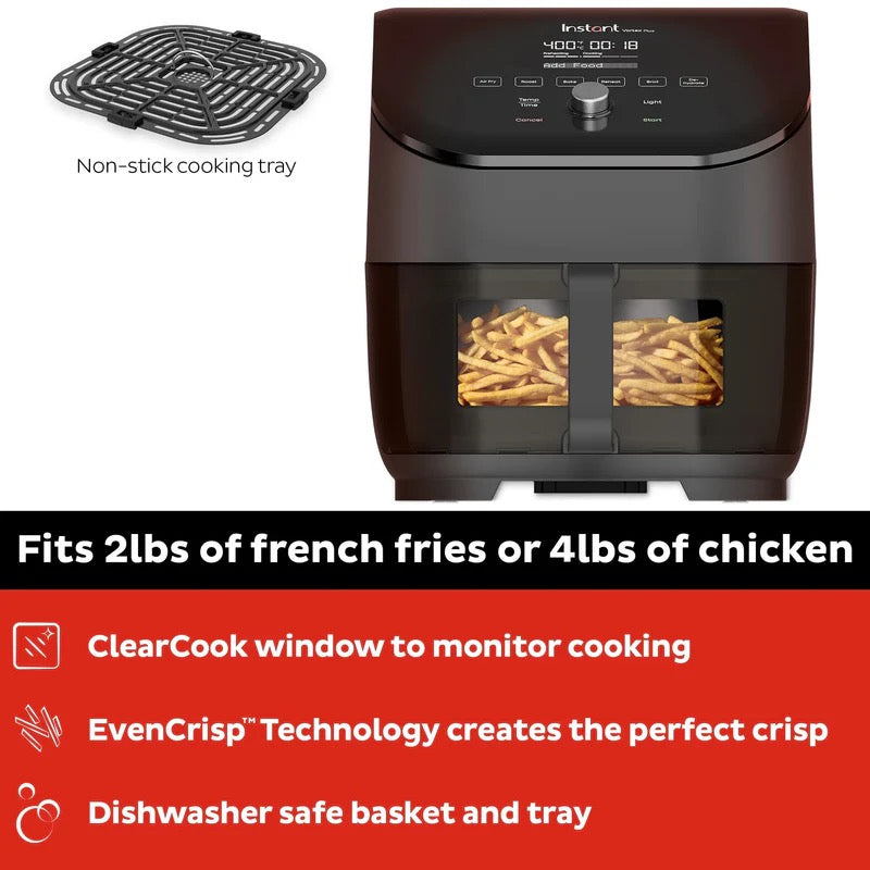 Instant Pot® Vortex™ Plus ClearCook Air Fryer 5.7L - VORTEX CLEARCOOK