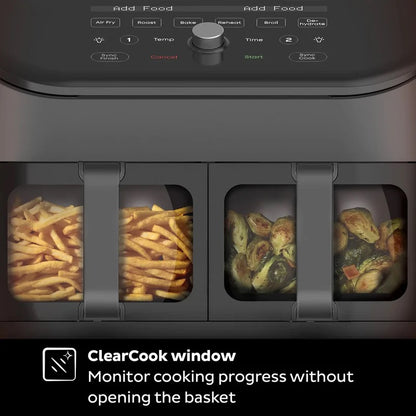 Instant Pot® Vortex™ Plus DUAL ClearCook Air Fryer 8L