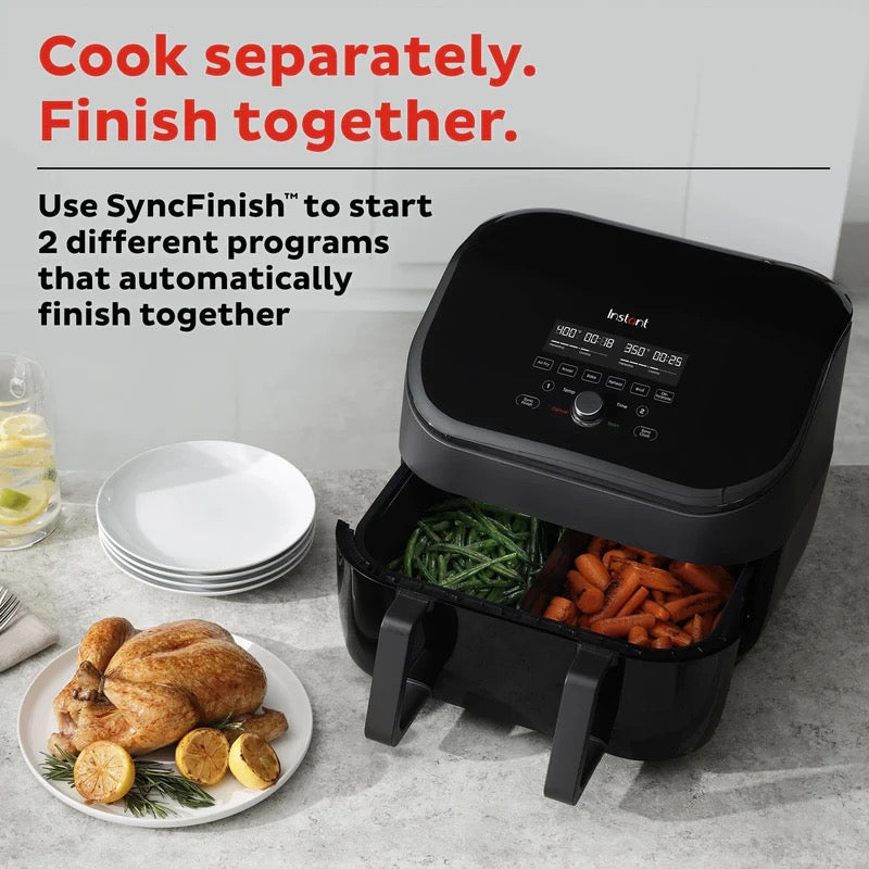 Instant Pot® VORTEX VersaZone 8.5L Air Fryer with VersaZone™ Technology - VERSAZONE