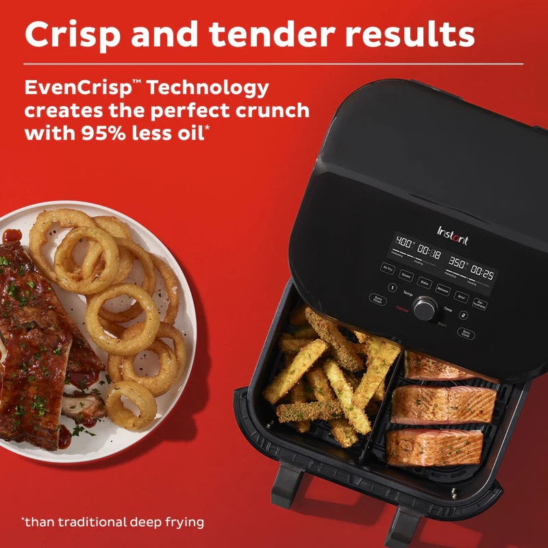 Instant Pot® VORTEX VersaZone 8.5L Air Fryer with VersaZone™ Technology - VERSAZONE