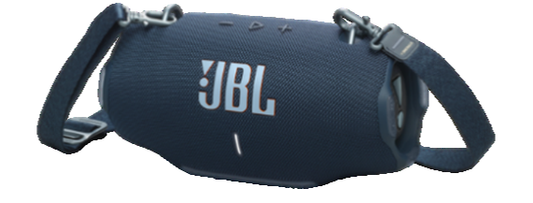 JBL Xtreme 4 waterproof portable Bluetooth speaker in blue