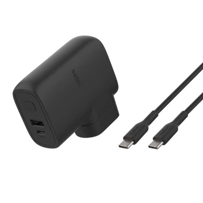 Belkin BoostCharge Hybrid 25W Charger and 5000mAh Power Bank Travel Kit