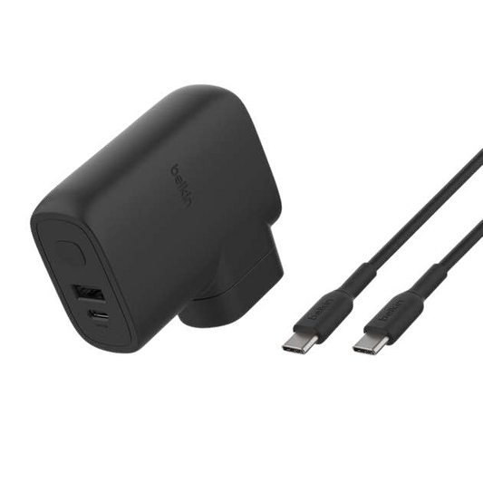 Belkin BoostCharge Hybrid 25W Charger and 5000mAh Power Bank Travel Kit
